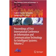 Proceedings of First International Conference on Information and Communication Technology for Intelligent Systems
