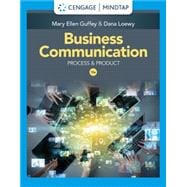 MindTap Business Communication, 1 term (6 months) Printed Access Card for Guffey/Loewy's Business Communication: Process & Product, 10th,9780357129265