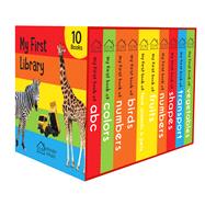 My First Library Boxset of 10 Board Books for Kids