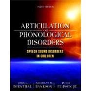 Articulation and Phonological Disorders