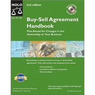 Buy-Sell Agreement Handbook : Plan Ahead for Changes in the Ownership of Your Business