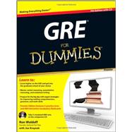GRE For Dummies, Premier 7th Edition, with CD