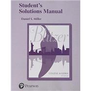 Student's Solutions Manual for College Algebra