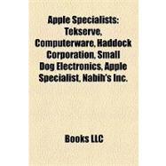 Apple Specialists : Tekserve, Computerware, Haddock Corporation, Small Dog Electronics, Apple Specialist, Nabih's Inc