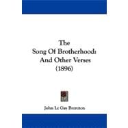 Song of Brotherhood : And Other Verses (1896)
