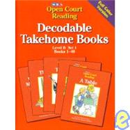 Open Court Reading Decodable Takehome Books: Level B, Set 1, Book 1