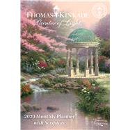Thomas Kinkade Painter of Light Monthly Planner With Scripture 2020 Calendar