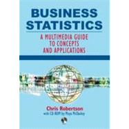 Business Statistics; A Multimedia Guide to Concepts and Applications Includes CD-ROM Pack