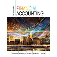Financial Accounting, Fifth Canadian Edition (5th Edition)