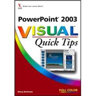 PowerPoint<sup>®</sup> 2003 Visual<sup><small>TM</small></sup> Quick Tips