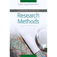 A Gentle Guide to Research Methods