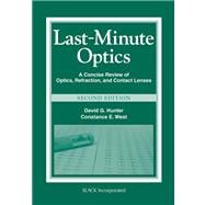 Last-Minute Optics A Concise Review of Optics, Refraction, and Contact Lenses