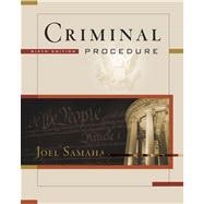 Criminal Procedure (with CD-ROM and InfoTrac)