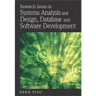 Research Issues in Systems Analysis and Design, Databases an..., 9781599049281