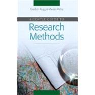 A Gentle Guide to Research Methods