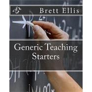 Generic Teaching Starters
