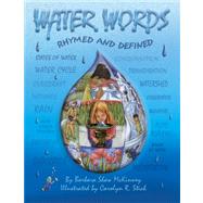 Water Words Rhymed and Defined