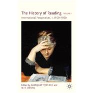 The History of Reading (3 volume pack) Volumes 1, 2 and 3