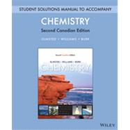 Student Solutions Manual for Chemistry, Second Canadian Edition