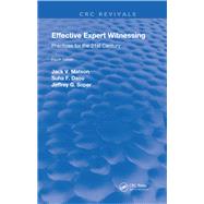 Effective Expert Witnessing