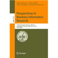 Perspectives in Business Informatics Research