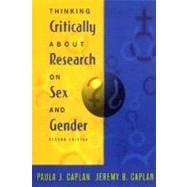 Thinking Critically About Research on Sex and Gender
