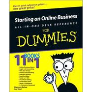 Starting an Online Business All-in-One Desk Reference For Dummies<sup>?</sup>