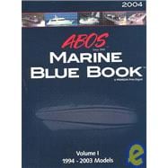 Abos Marine Blue Book 1994-2003 Models,9780872889293