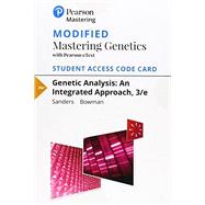 Modified Mastering Genetics with Pearson eText for Genetic Analysis: An Integrated Approach Bundle with 3rd party eBook (Inclusive Access) Ed. 3