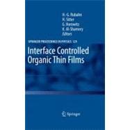 Interface Controlled Organic Thin Films