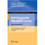 Well-being in the Information Society. Fighting Inequalities