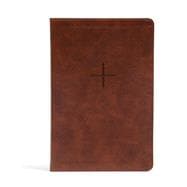 CSB Every Day with Jesus Daily Bible, Brown LeatherTouch