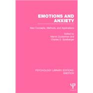 Emotions and Anxiety (PLE: Emotion): New Concepts, Methods, and Applications
