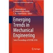 Emerging Trends in Mechanical Engineering