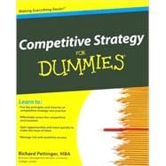 Competitive Strategy For Dummies
