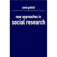 New Approaches in Social Research