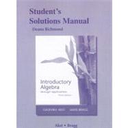 Student's Solutions Manual for Introductory Algebra through Applications