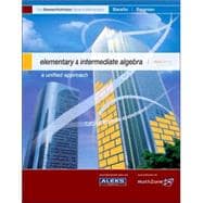 Elementary and Intermediate Algebra--Alternate Hardcover Edition (MP)