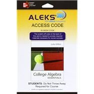 Aleks 360 Access Card for College Algebra & Trigonometry