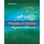 Principles of Statistics for Engineers and Scientists