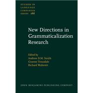 New Directions in Grammaticalization Research