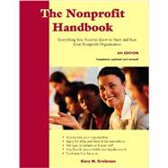 The Nonprofit Handbook: Everything You Need to Know to Start and Run Your Nonprofit Organization, 6th Edition