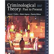 Criminological Theory: Past to Present,9780197619322