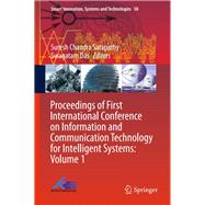 Proceedings of First International Conference on Information and Communication Technology for Intelligent Systems