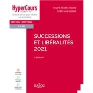 Successions et libéralités 2021 - 7e ed.