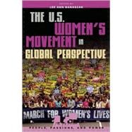 The U.S. Women's Movement In Global Perspective
