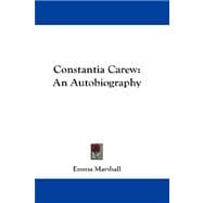 Constantia Carew : An Autobiography