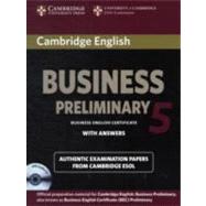 Cambridge English Business 5 Preliminary With Answers