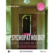 Psychopathology 2e - Research, Assessment and Treatment in Clinical Psychology