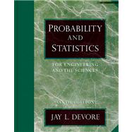 Probability and Statistics for Engineering and the Sciences (with CD-ROM and InfoTrac)